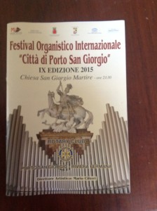 Festival organistico internazionale Città di Porto San Giorgio 7